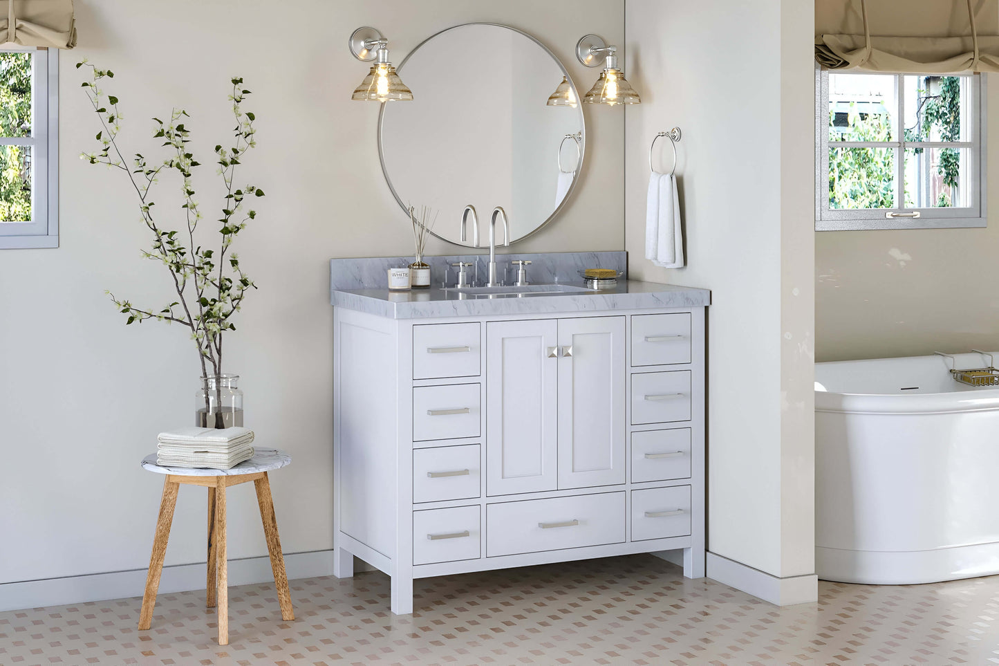 42" Bathroom Single Vanity