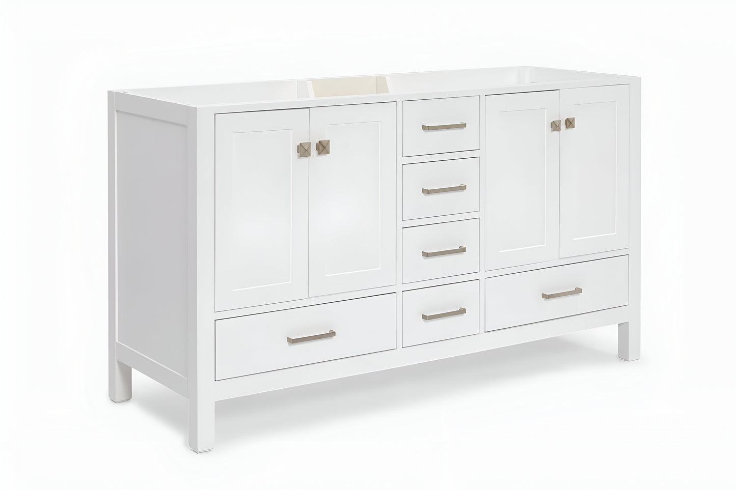 60" Bathroom Double Vanity