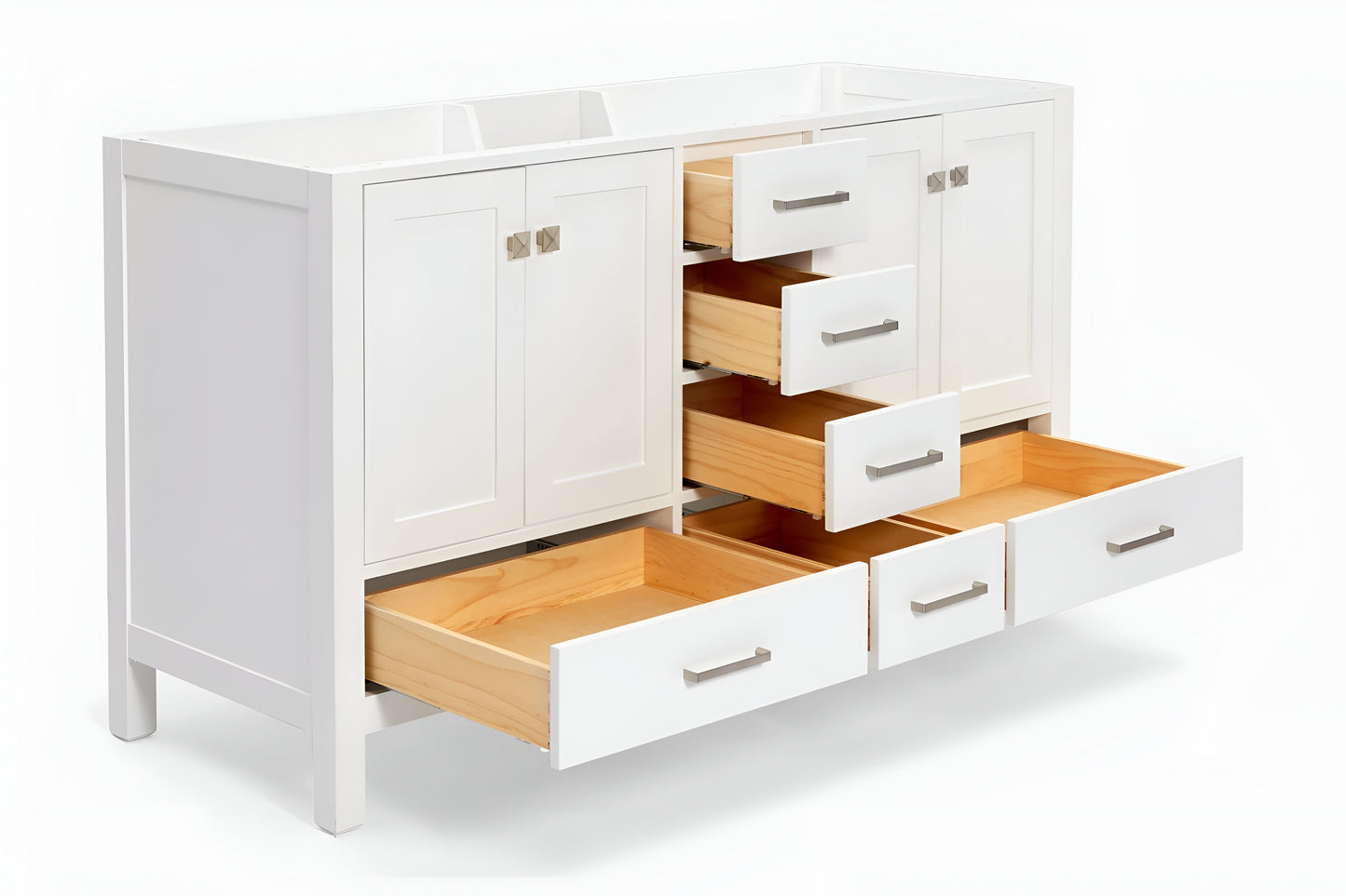 60" Bathroom Double Vanity