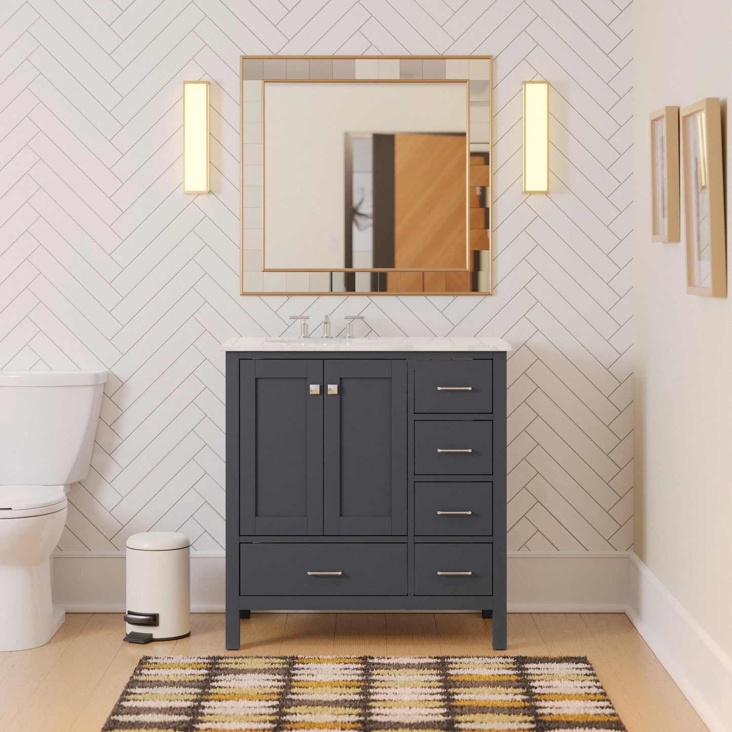 36" Bathroom Single Vanity