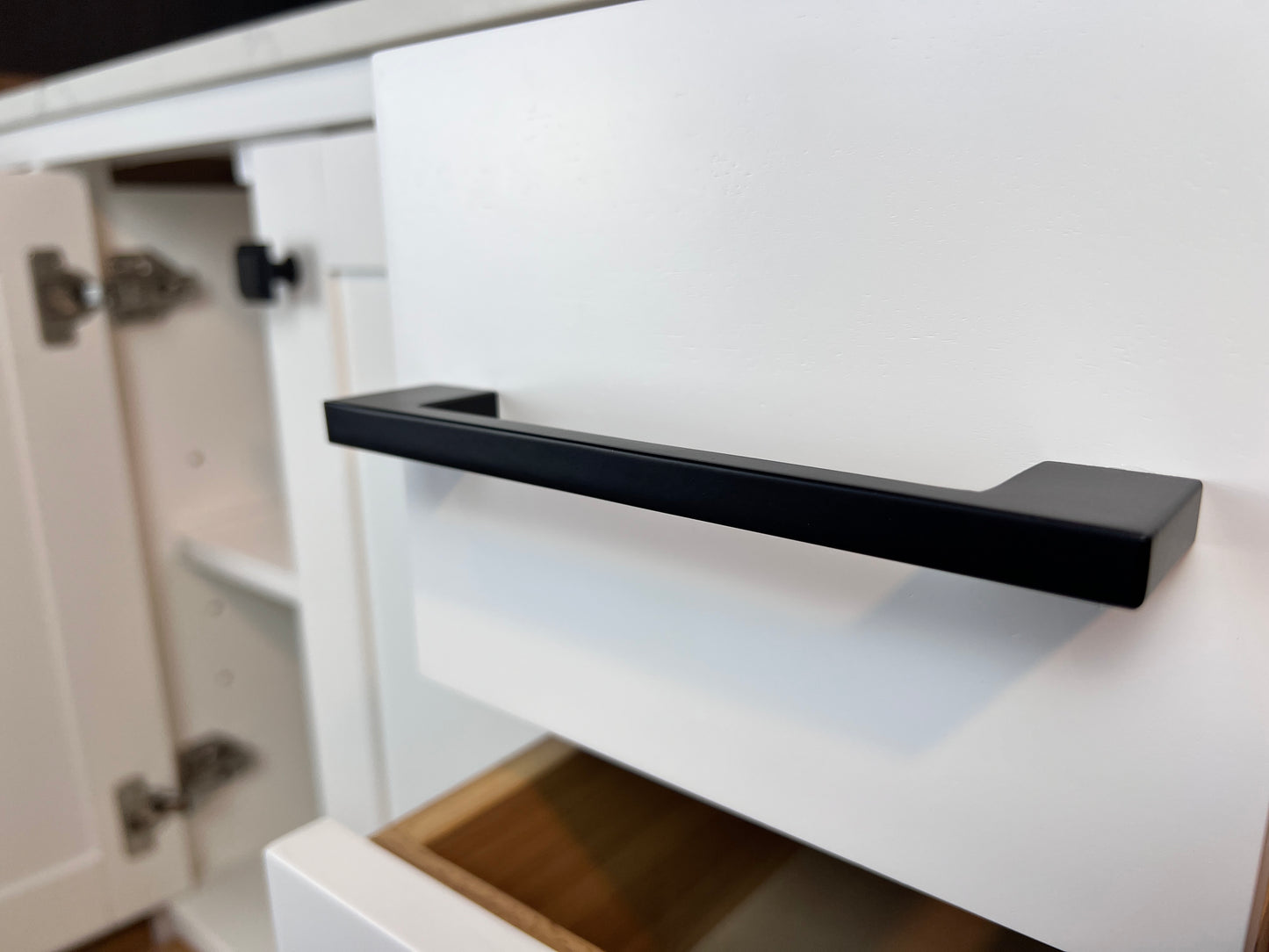 42 Inch Bathroom Vanity - White - Caroline Avenue