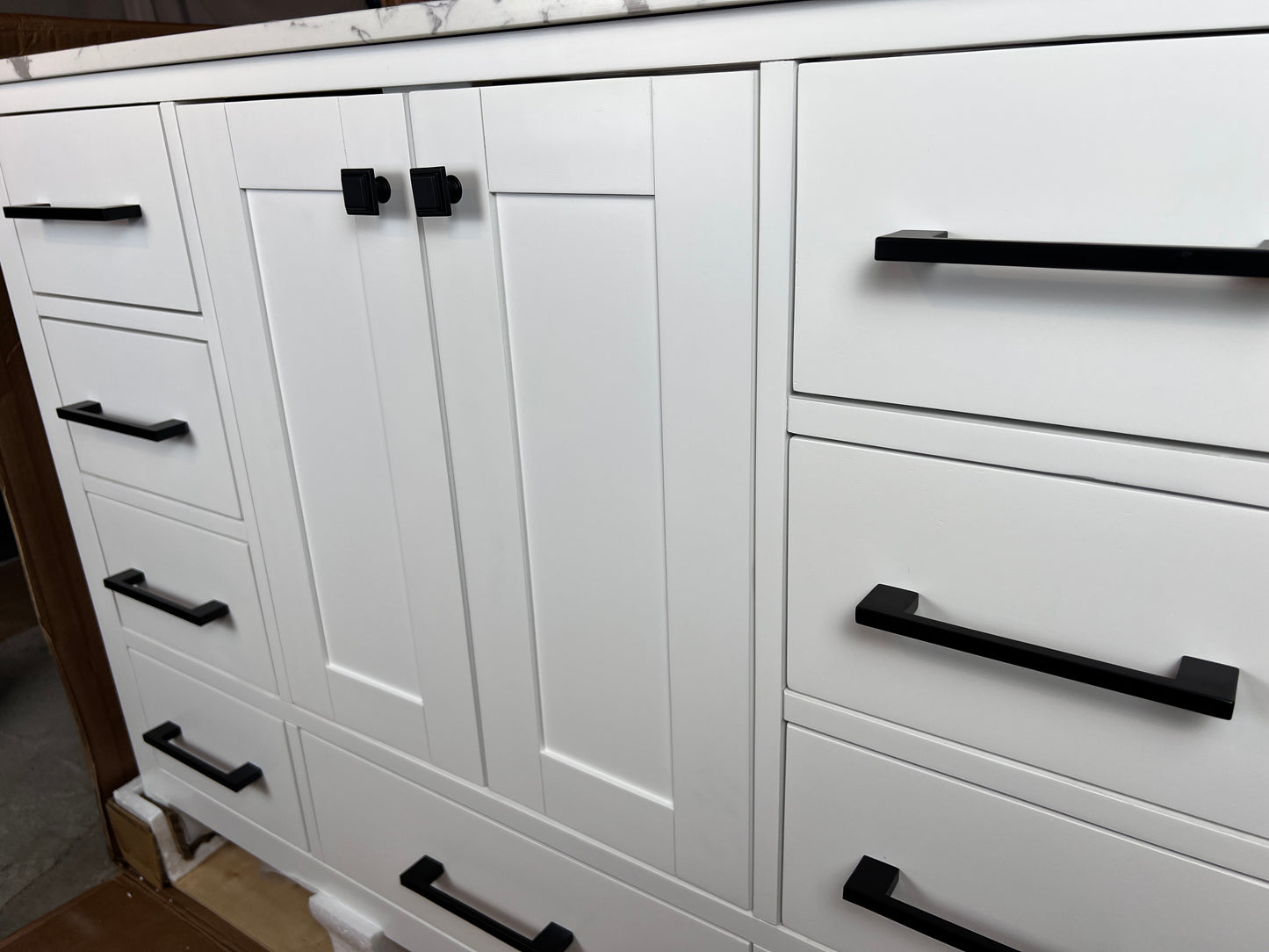 48 Inch Bathroom Vanity - White - Caroline Avenue