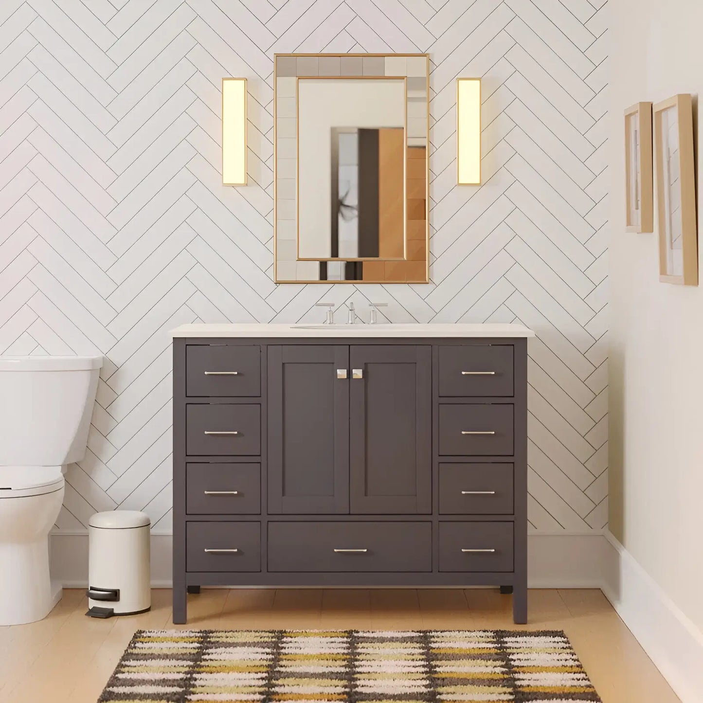 48" Bathroom Single Vanity