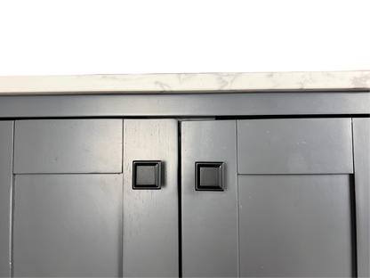 48 Inch Bathroom Vanity - Midnight Gray - Caroline Avenue