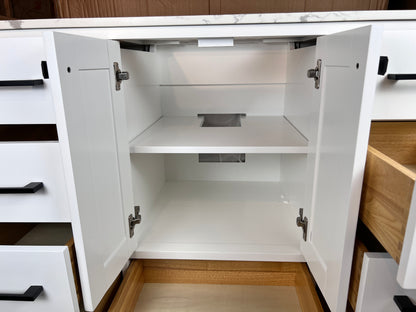 48 Inch Bathroom Vanity - White - Caroline Avenue