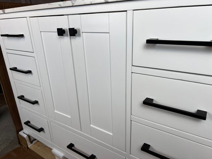 48 Inch Bathroom Vanity - White - Caroline Avenue