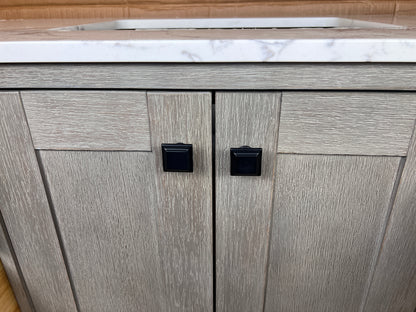 48 Inch Bathroom Vanity - Cerused Gray - Caroline Avenue