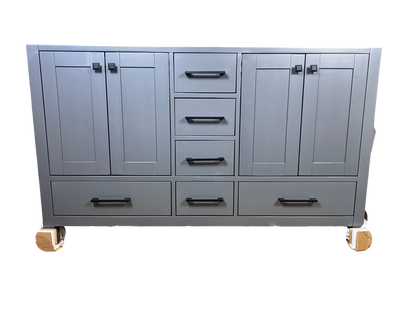 Midnight Gray - 60 Inch Double Sink Vanity